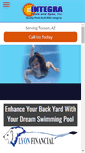 Mobile Screenshot of integrapools.com