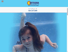 Tablet Screenshot of integrapools.com